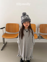 ［ELLY MOLLY］Long frill one-piece (kids & mom)
