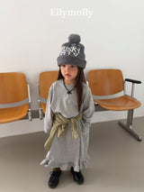 ［ELLY MOLLY］Long frill one-piece (kids & mom)