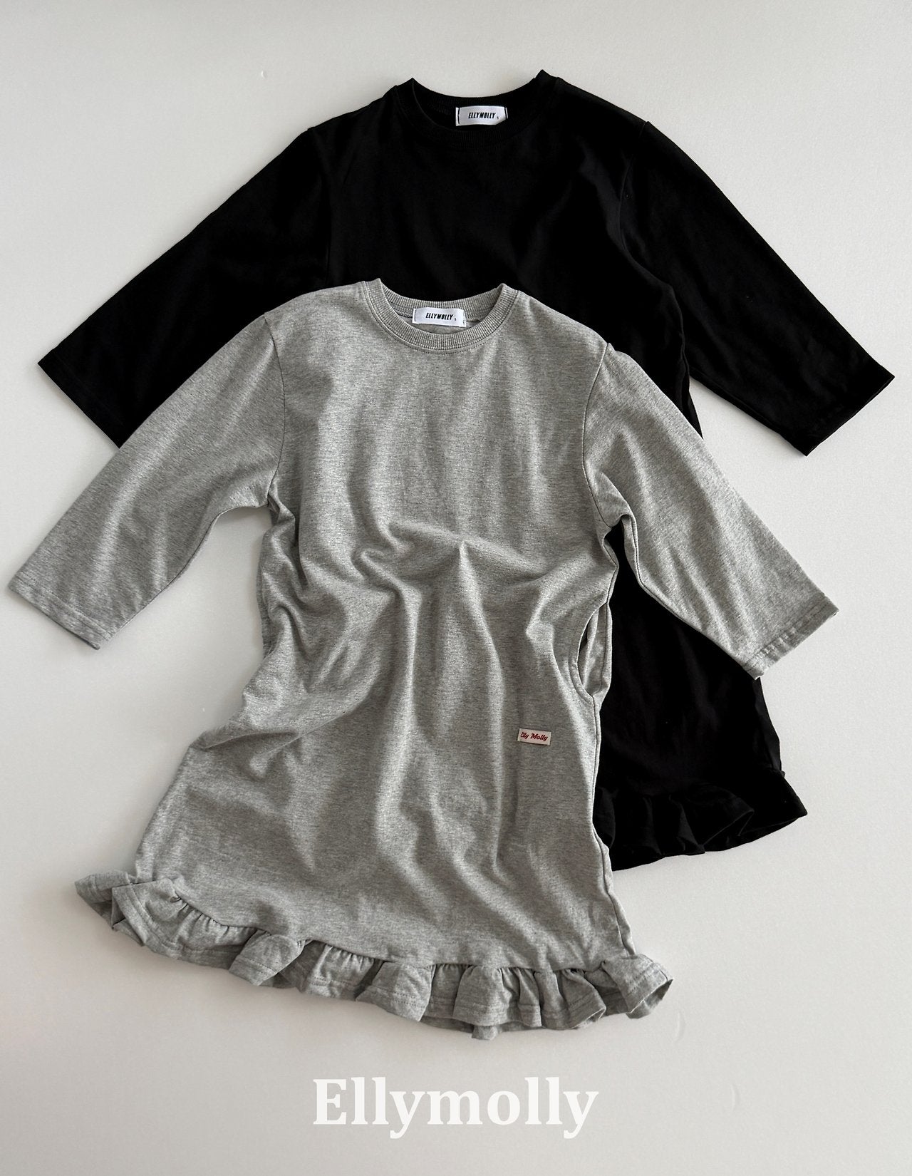 ［ELLY MOLLY］Long frill one-piece (kids & mom)