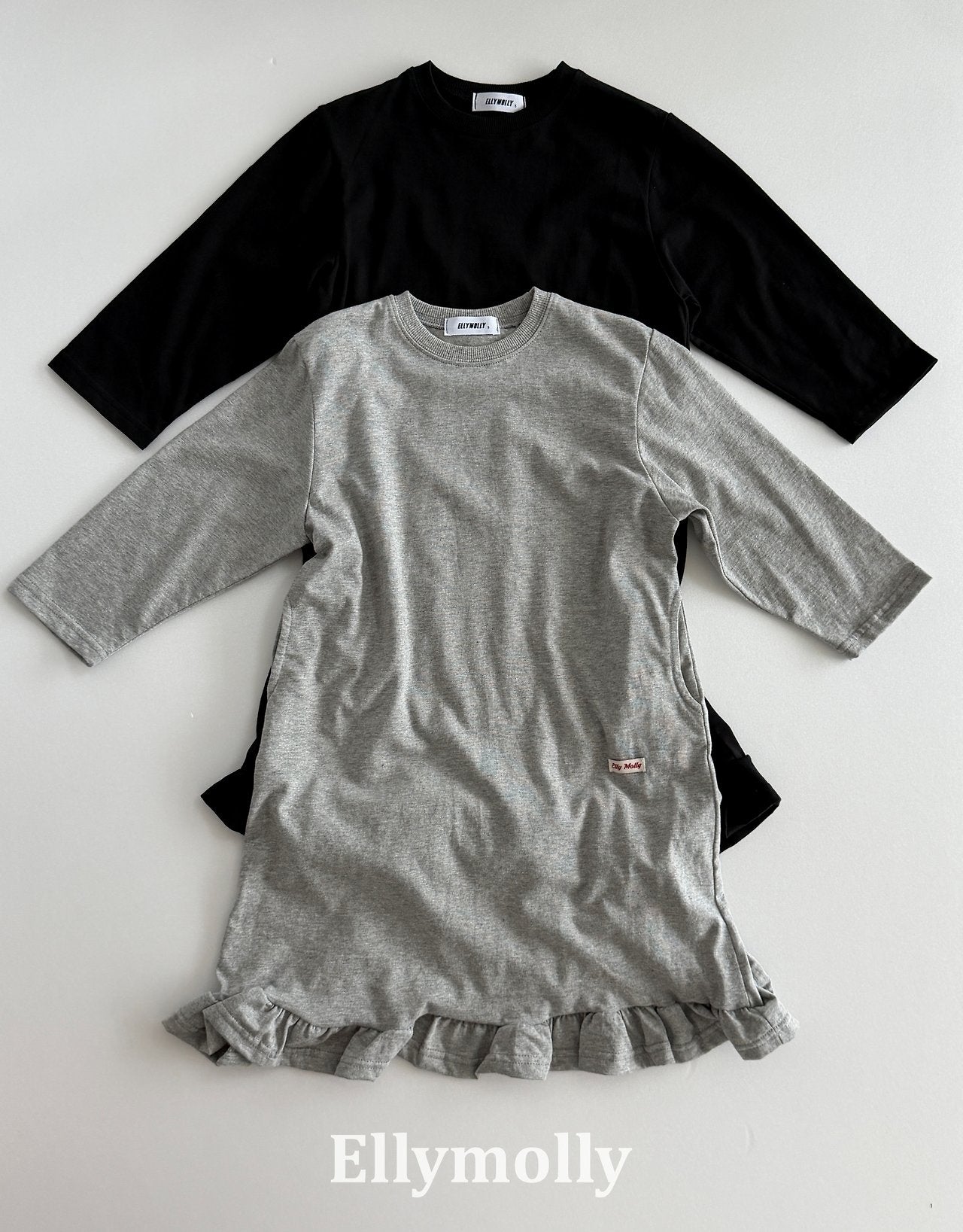 ［ELLY MOLLY］Long frill one-piece (kids & mom)