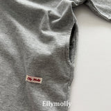 ［ELLY MOLLY］Long frill one-piece (kids & mom)