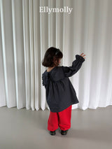［ELLY MOLLY］Mask check blouse