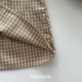 ［ELLY MOLLY］Mask check blouse