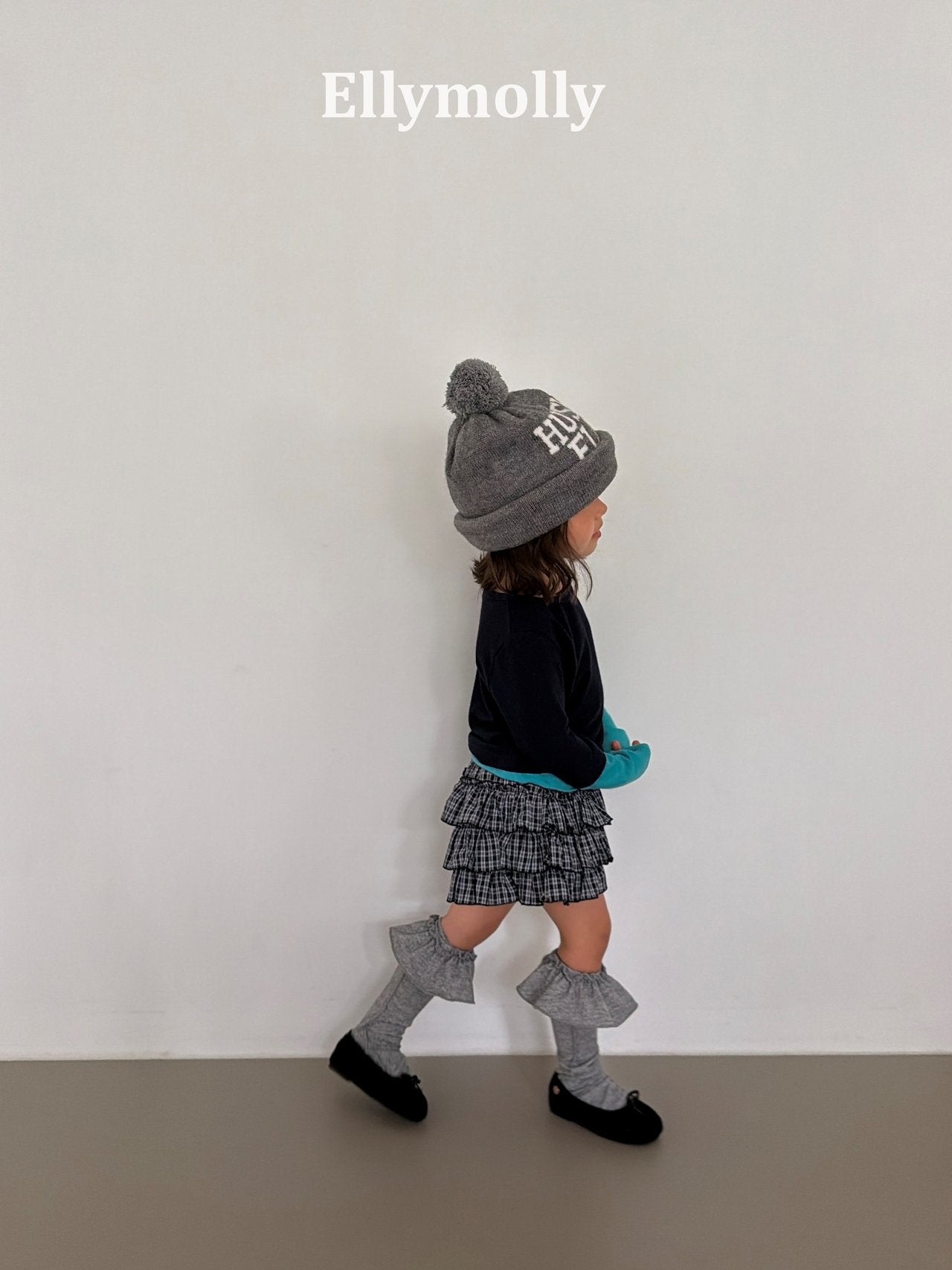 ［ELLY MOLLY］Edge frill socks