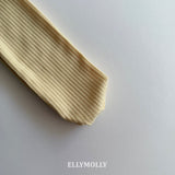 ［ELLY MOLLY］Color rib socks