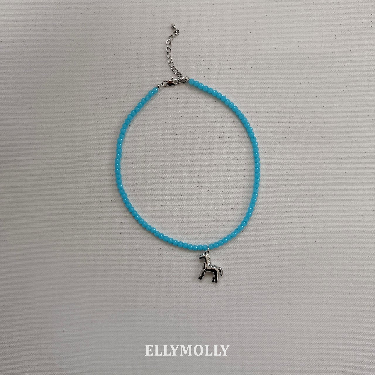［ELLY MOLLY］Horse necklace