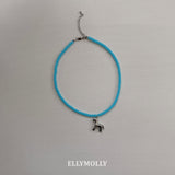［ELLY MOLLY］Horse necklace