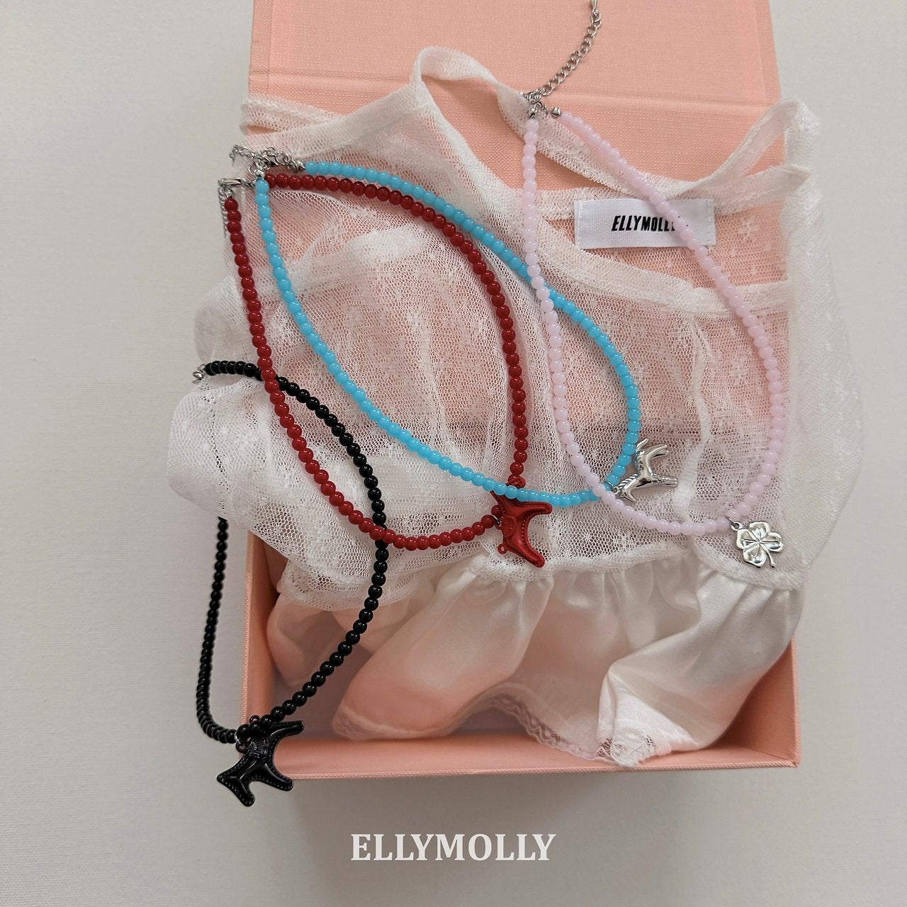 ［ELLY MOLLY］Horse necklace