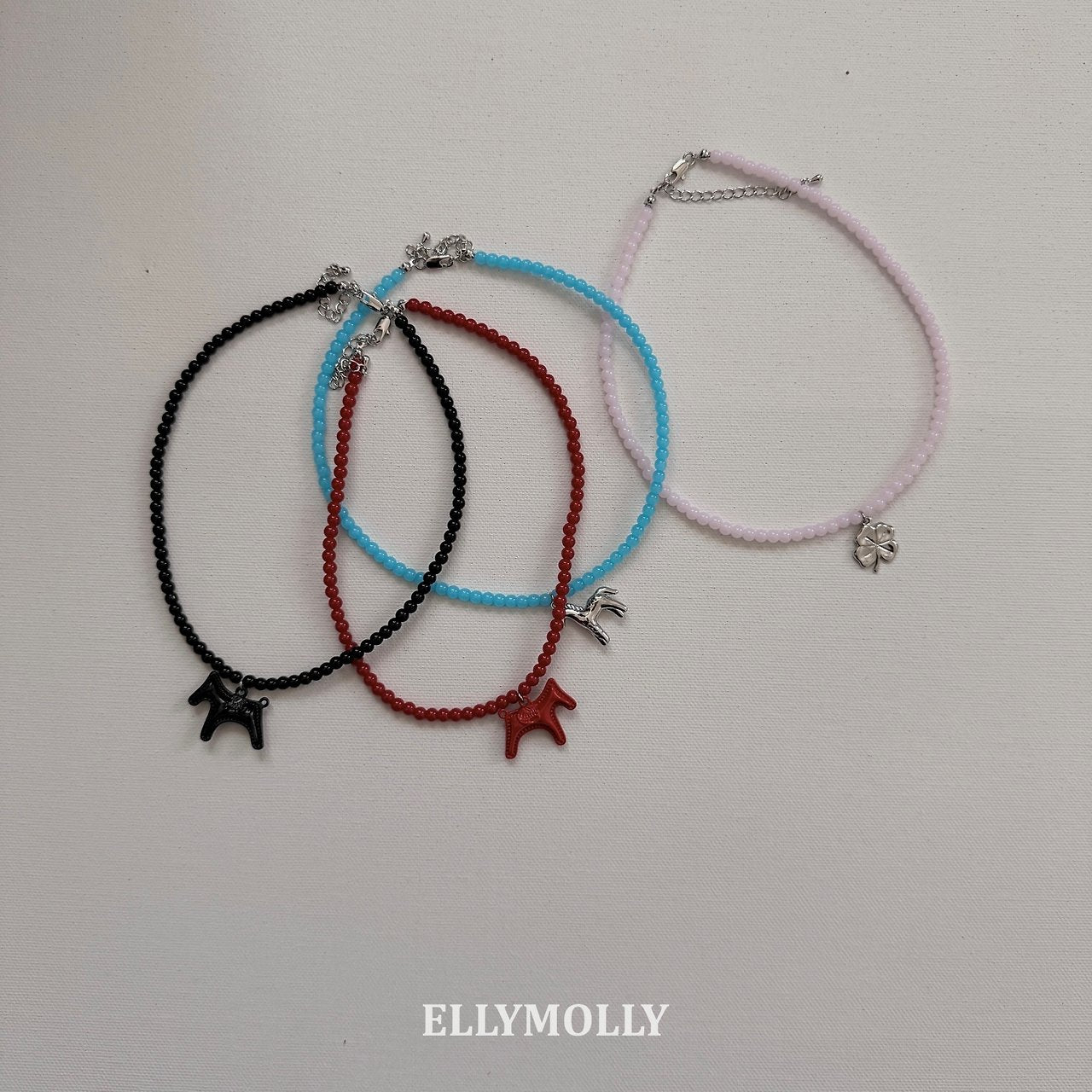 ［ELLY MOLLY］Horse necklace