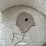 ［ELLY MOLLY］Jaqguard knit beanie