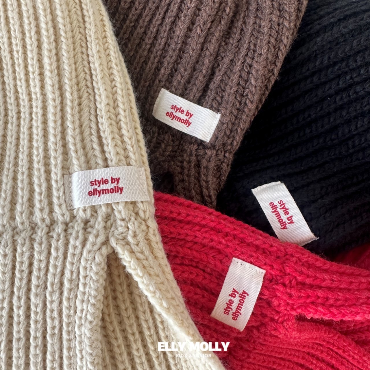 ［ELLY MOLLY］Elly knit trendy beanie