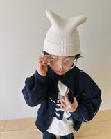 ［ELLY MOLLY］Elly knit square beanie