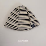 ［ELLY MOLLY］Switch stripe beanie