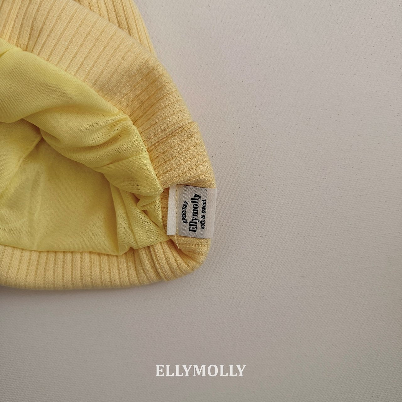 ［ELLY MOLLY］All day rib beanie