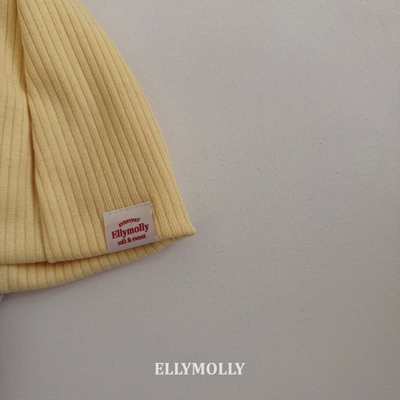 ［ELLY MOLLY］All day rib beanie