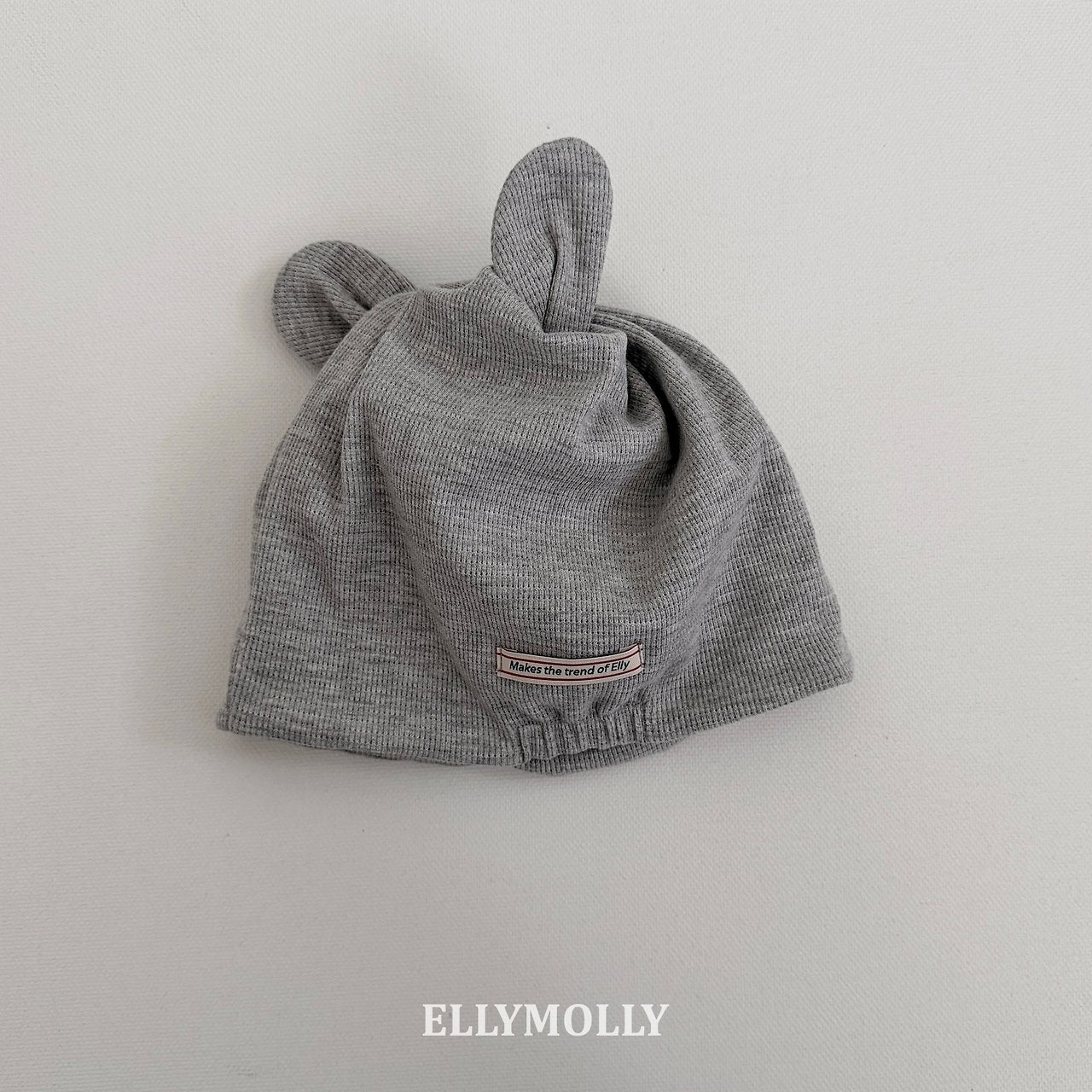 ［ELLY MOLLY］Twist knit beanie