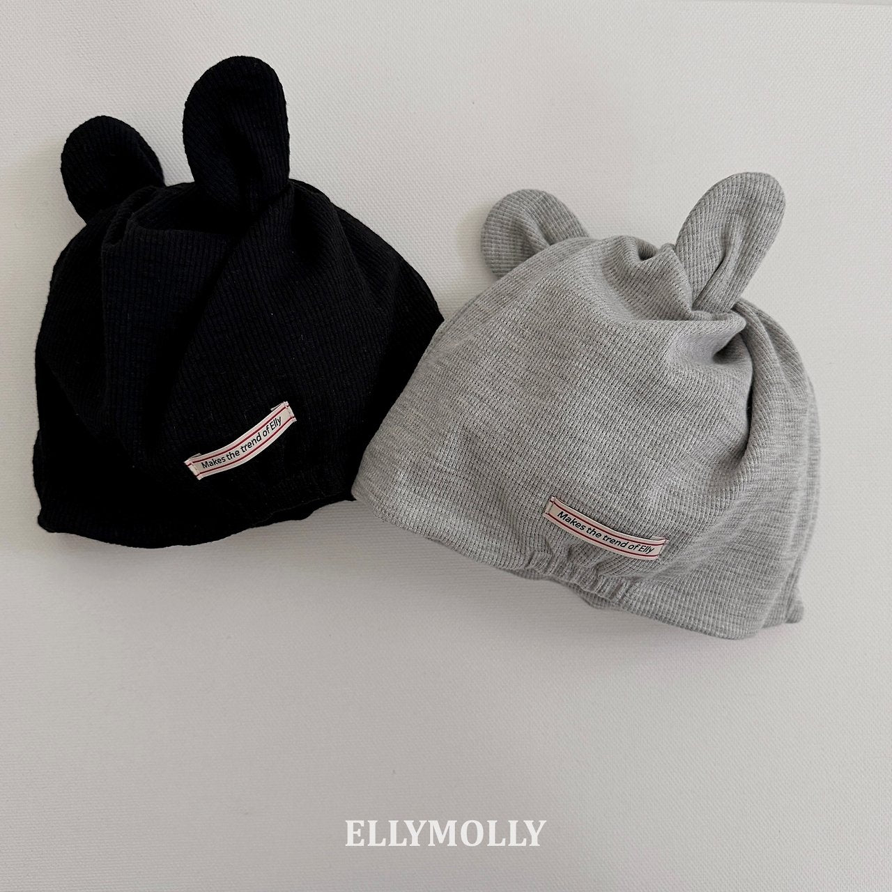 ［ELLY MOLLY］Twist knit beanie