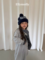 ［ELLY MOLLY］Husky pompom beanire