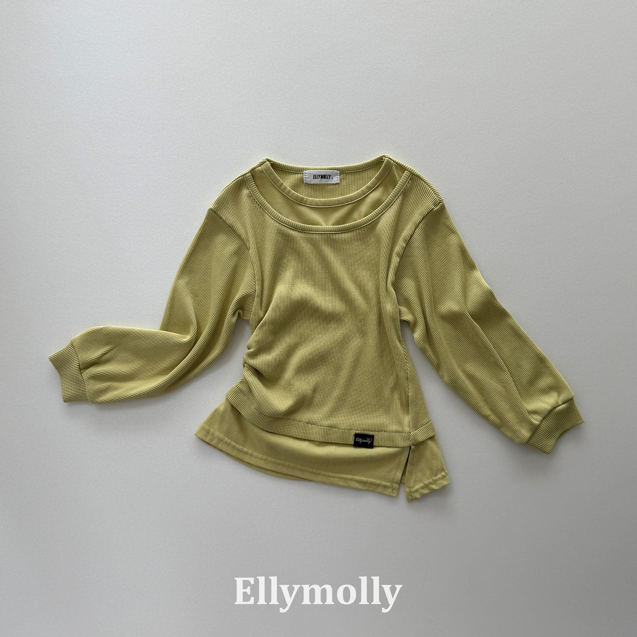 ［ELLY MOLLY］Hazel layered tee (kids & mom)