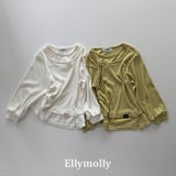 ［ELLY MOLLY］Hazel layered tee (kids & mom)