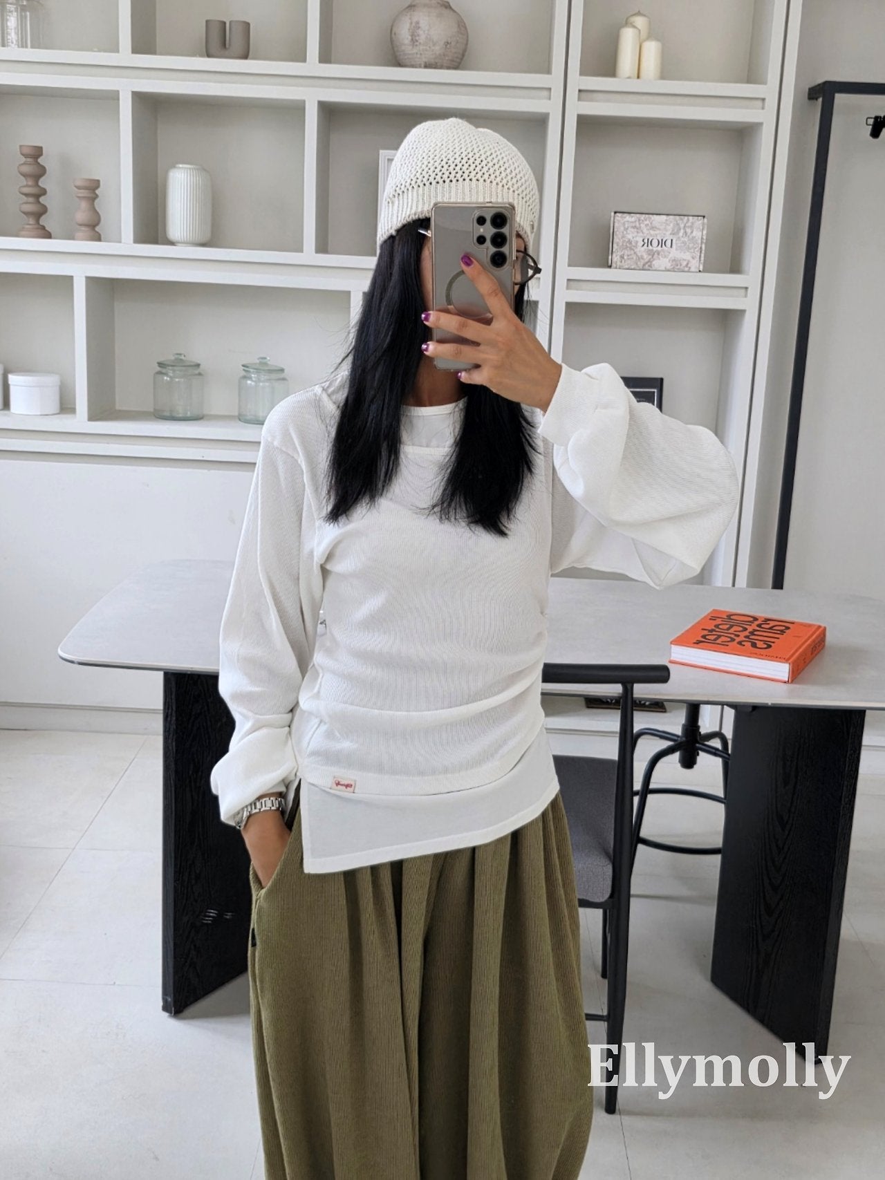 ［ELLY MOLLY］Hazel layered tee (kids & mom)