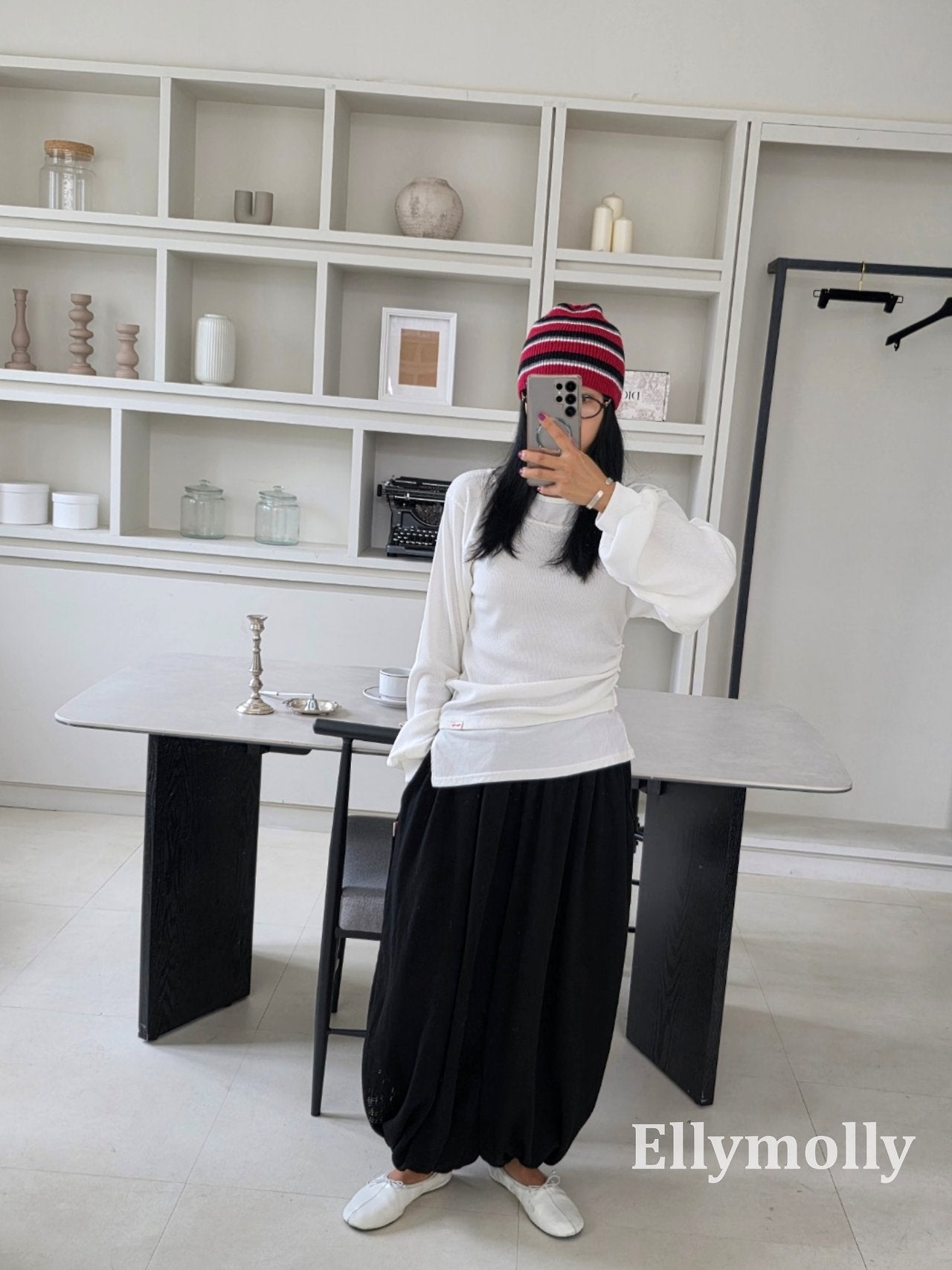 ［ELLY MOLLY］Hazel layered tee (kids & mom)