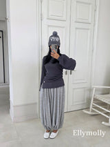 ［ELLY MOLLY］Hazel layered tee (kids & mom)