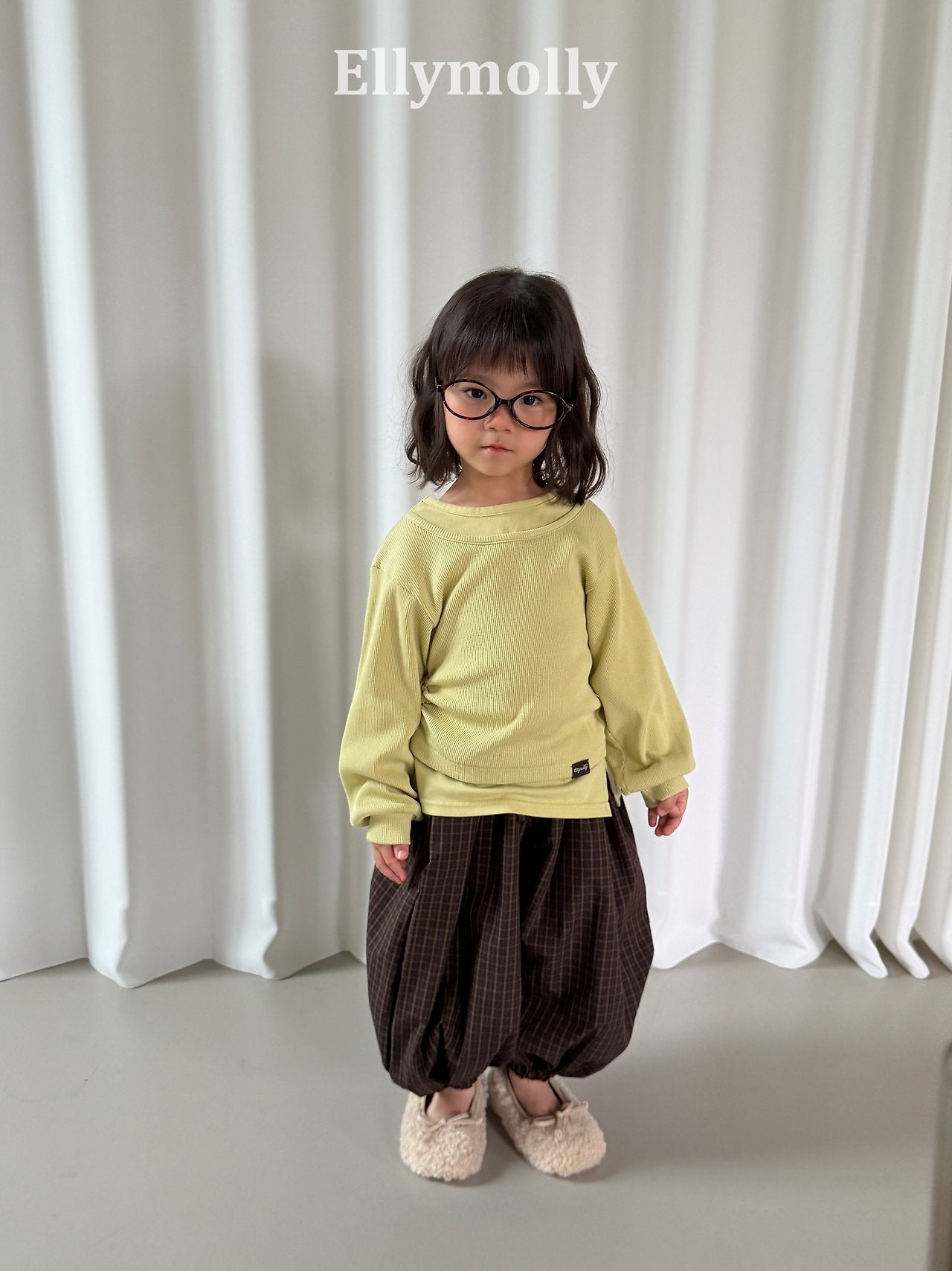［ELLY MOLLY］Hazel layered tee (kids & mom)
