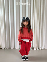 ［ELLY MOLLY］Hazel layered tee (kids & mom)