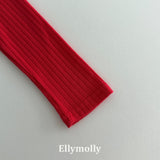 ［ELLY MOLLY］Pico lace lip tee