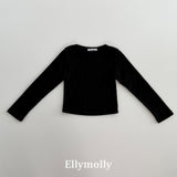 ［ELLY MOLLY］Pico lace lip tee