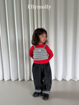 ［ELLY MOLLY］Pico lace lip tee