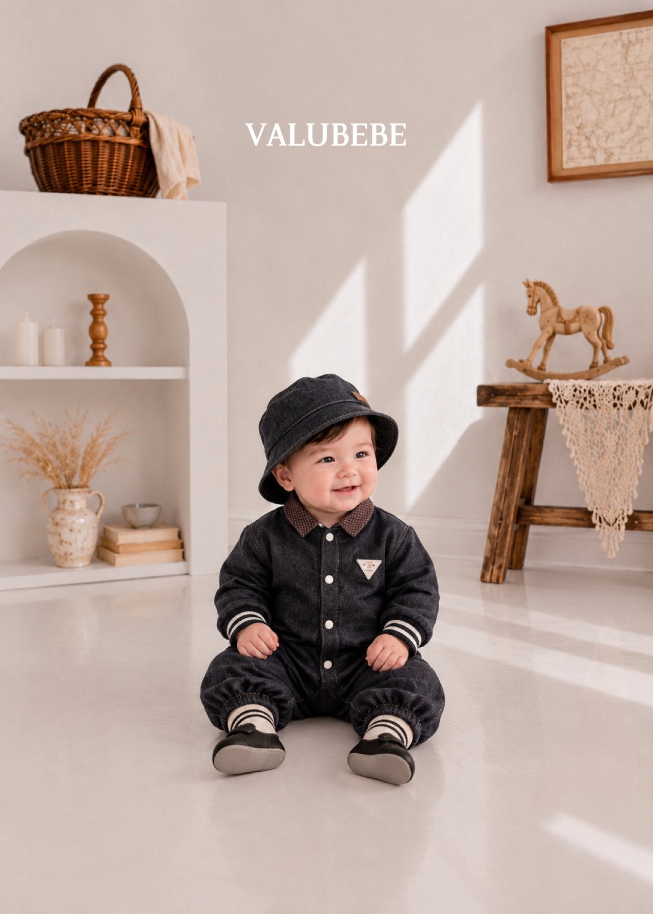 ［valubebe］Basic line socks