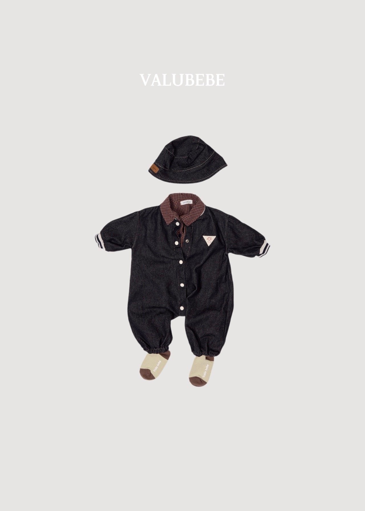 ［valubebe］Basic line socks
