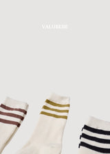 ［valubebe］Basic line socks