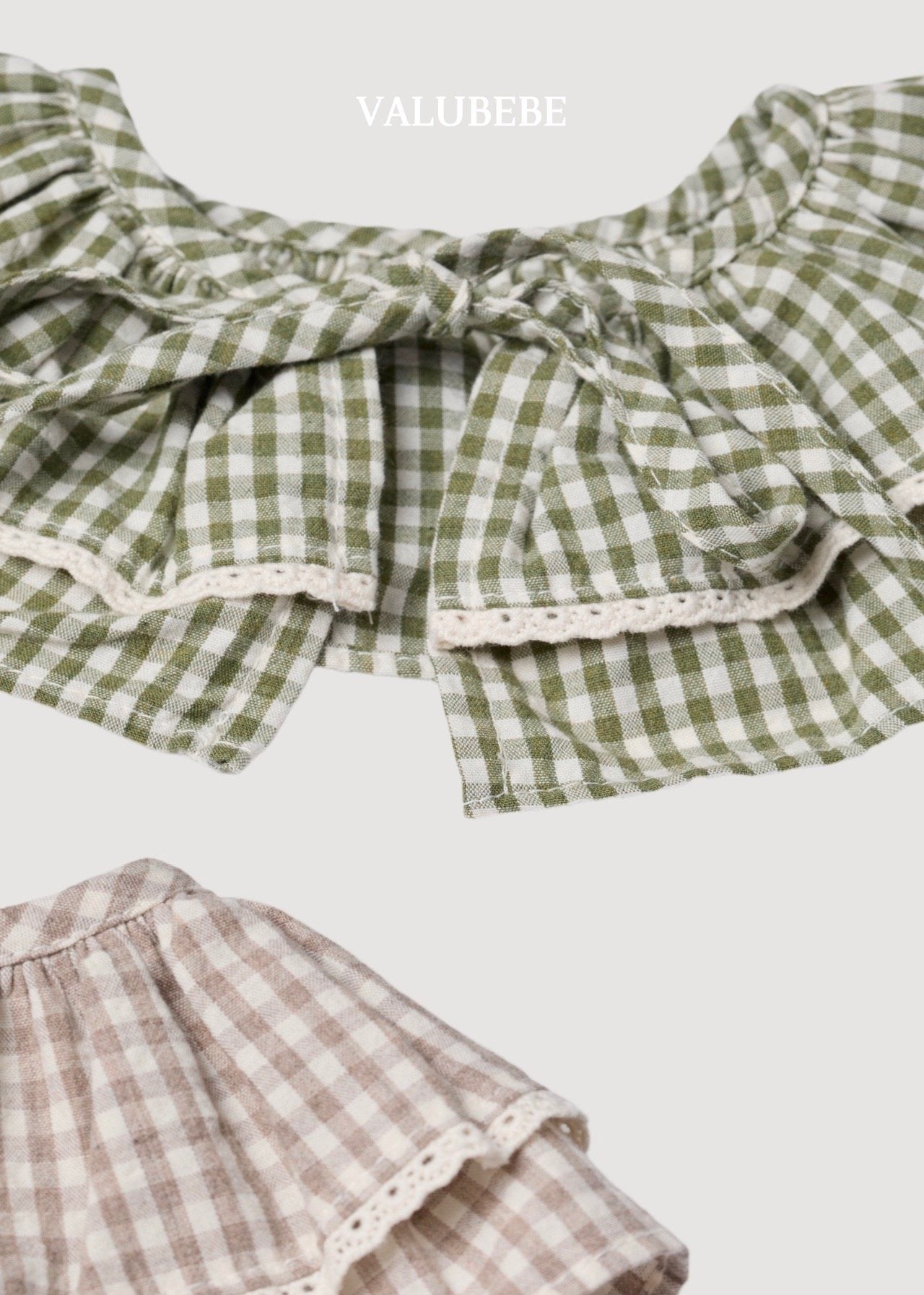 ［valubebe］Frill collar cape