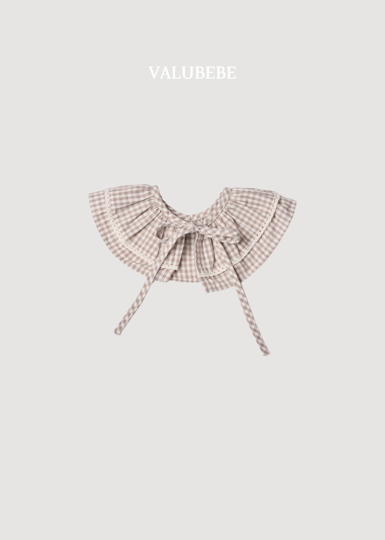 ［valubebe］Frill collar cape