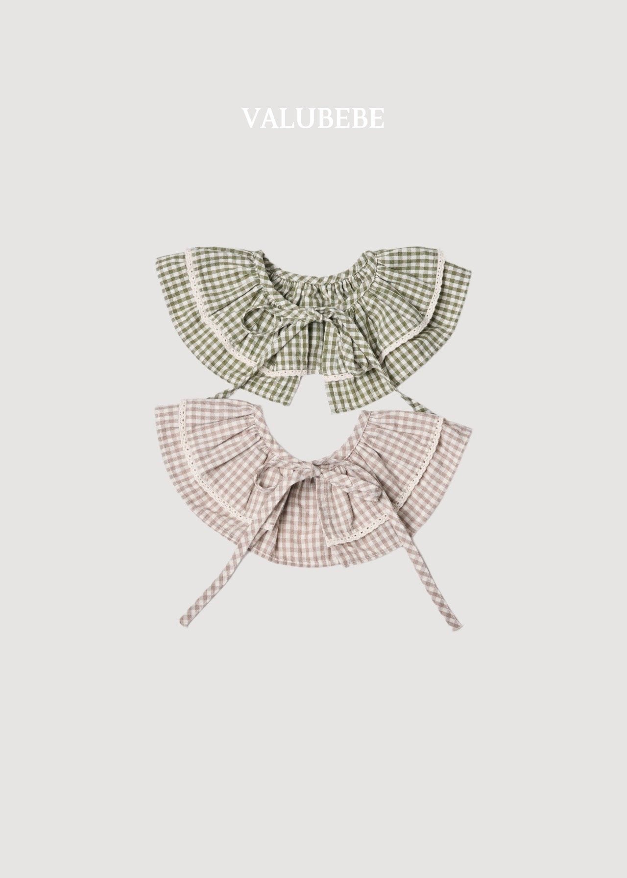［valubebe］Frill collar cape