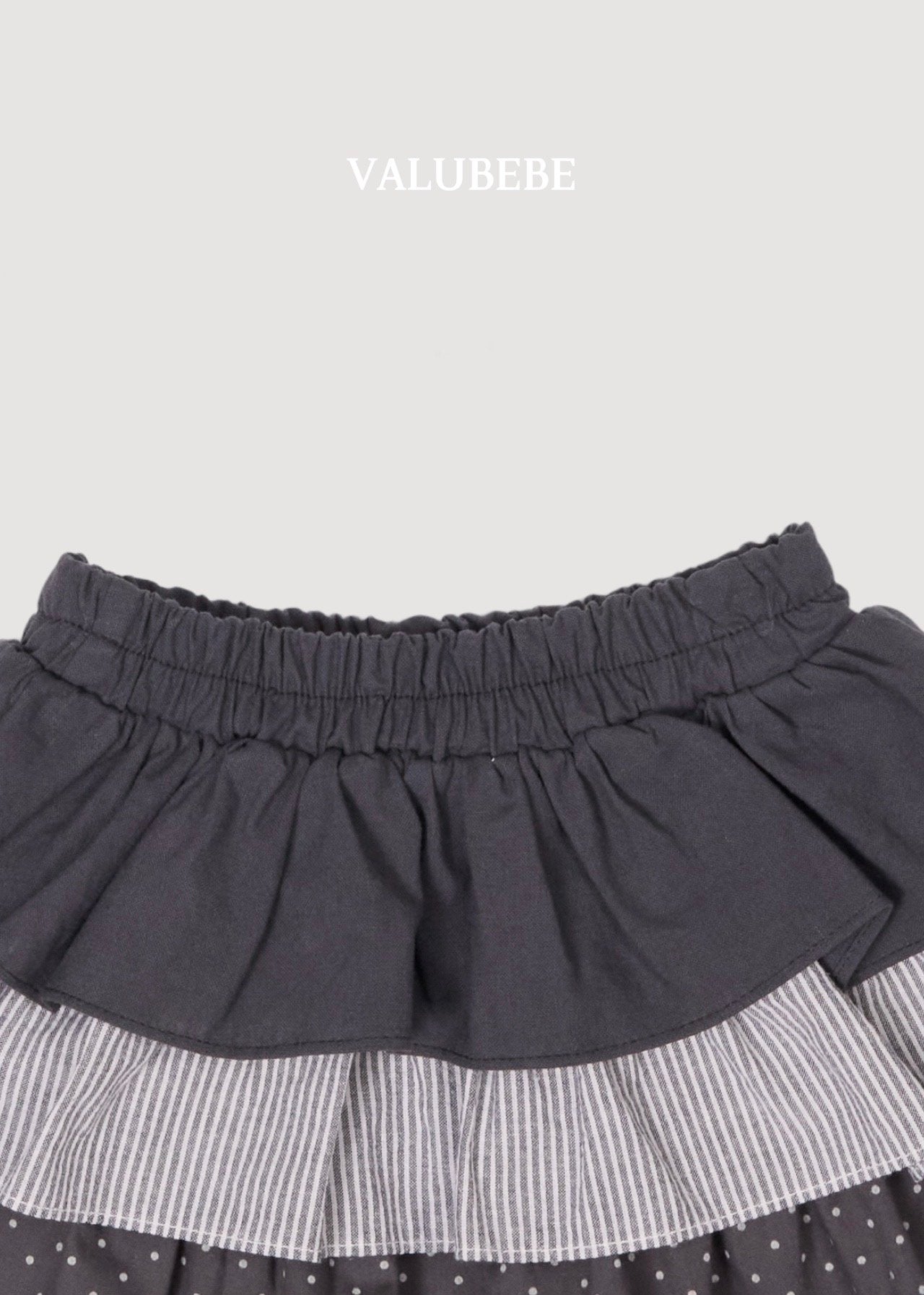 ［valubebe］Frill cancan skirt pants