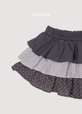 ［valubebe］Frill cancan skirt pants