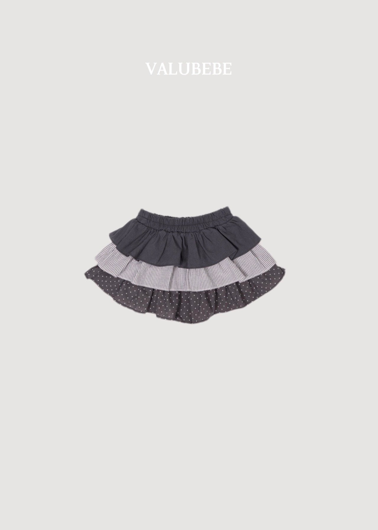 ［valubebe］Frill cancan skirt pants