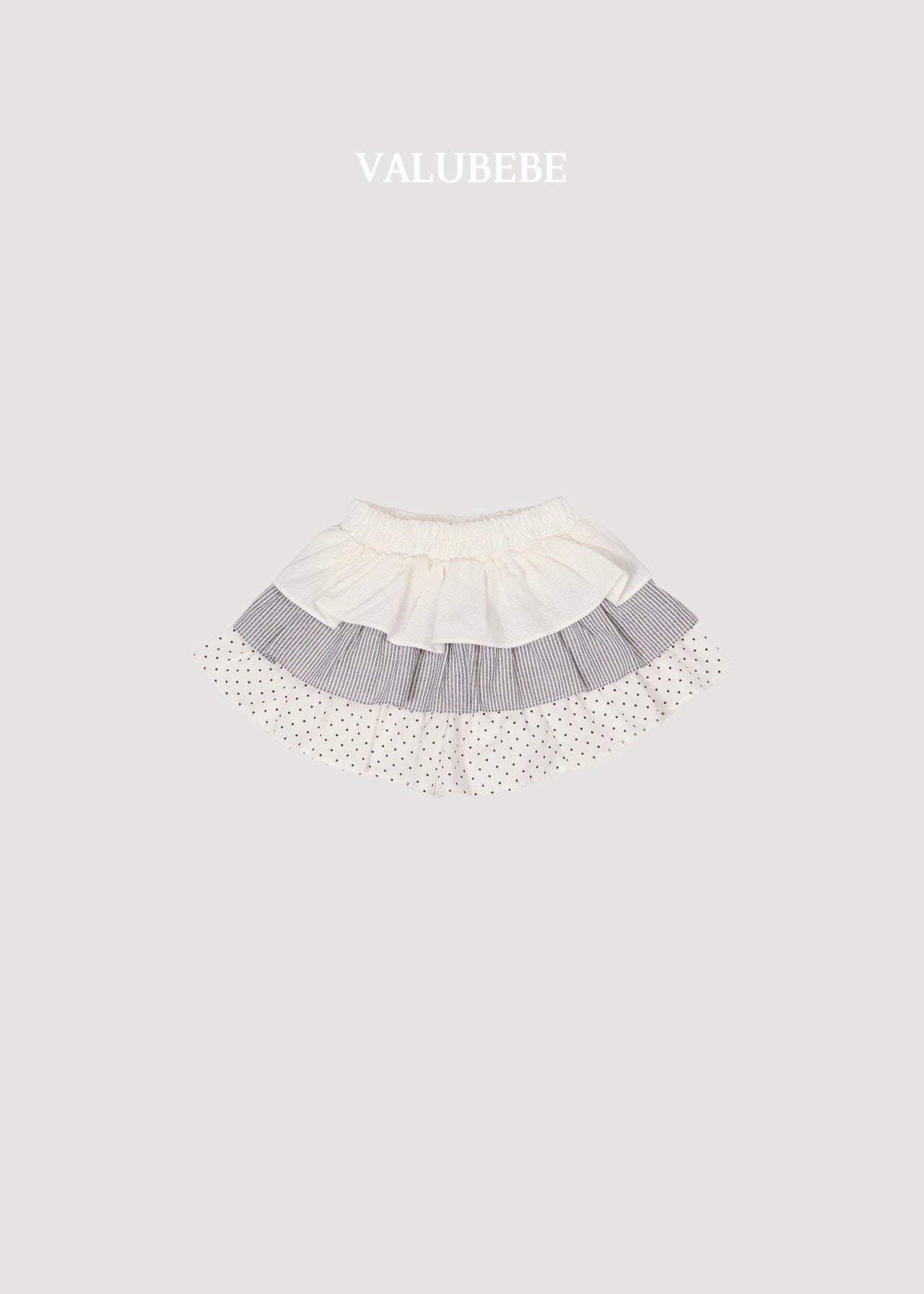 ［valubebe］Frill cancan skirt pants