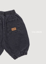 ［valubebe］Andy zipper denim pants