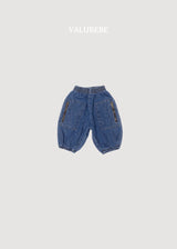 ［valubebe］Andy zipper denim pants