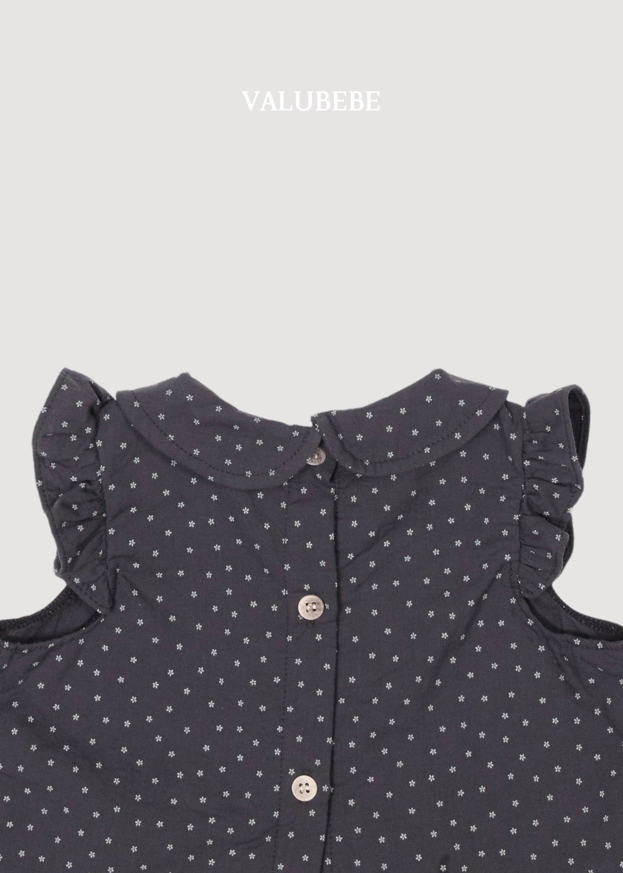 ［valubebe］Frill collar layered vest