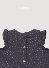 ［valubebe］Frill collar layered vest