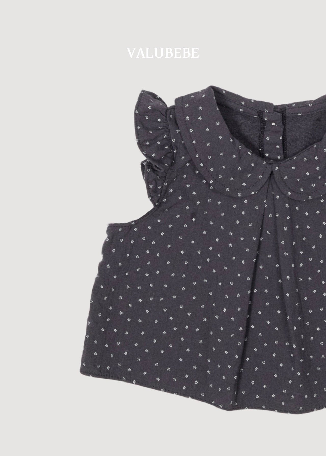 ［valubebe］Frill collar layered vest