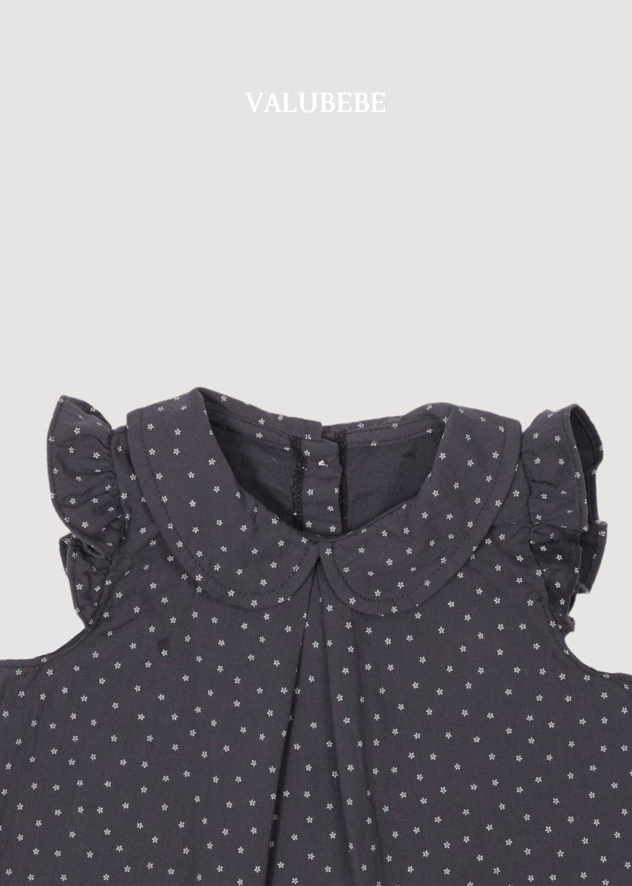 ［valubebe］Frill collar layered vest