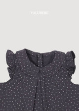 ［valubebe］Frill collar layered vest