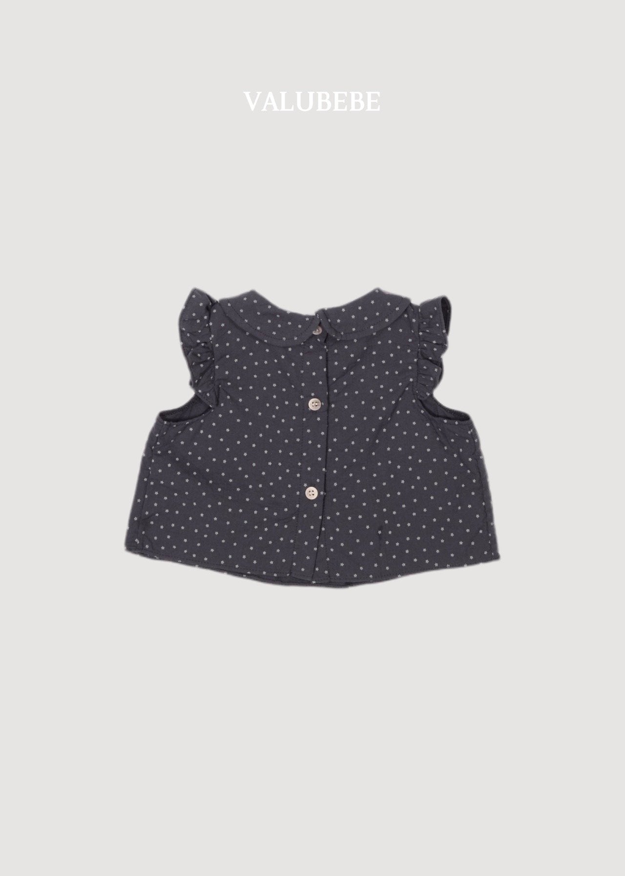 ［valubebe］Frill collar layered vest